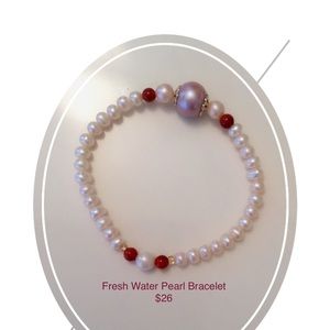 Fresh Water Pearl Bracket